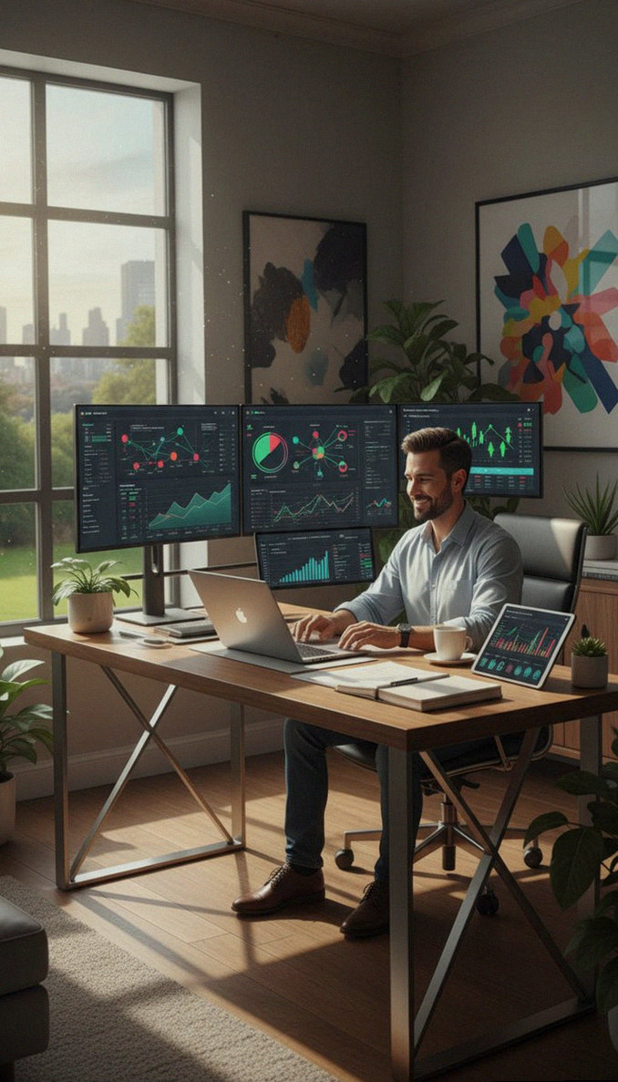 Learning to invest at a kitchen table
